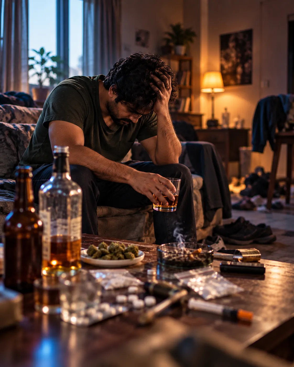 Alcohol cannabis and drug de-addiction rehabilitation support in Madurai