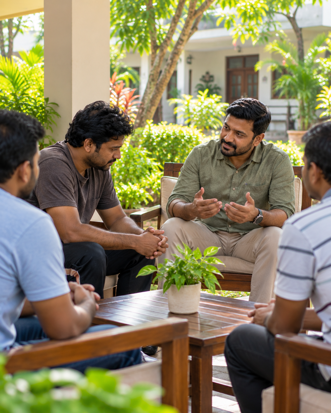 Recovery environment at rehabilitation centre in Madurai